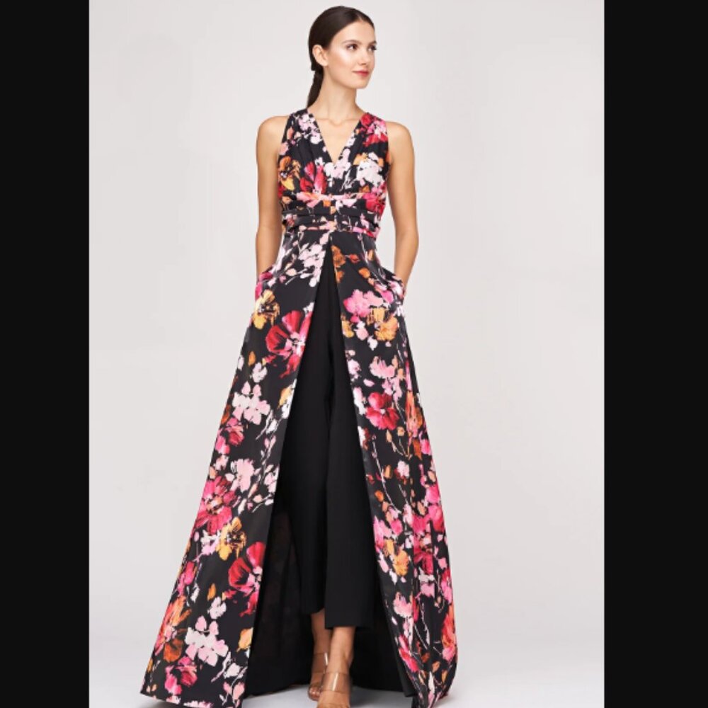 Kay Unger Arlo Walk Thru Jumpsuit, Size 8